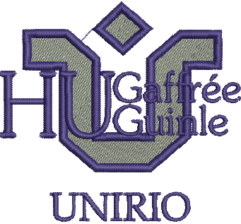 matriz de bordado Hospital Universitário Gaffrée e Guinle - UNIRIO