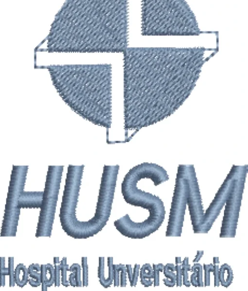 Visualização da Matriz de bordado Hospital Universitário de Santa Maria - HUSM