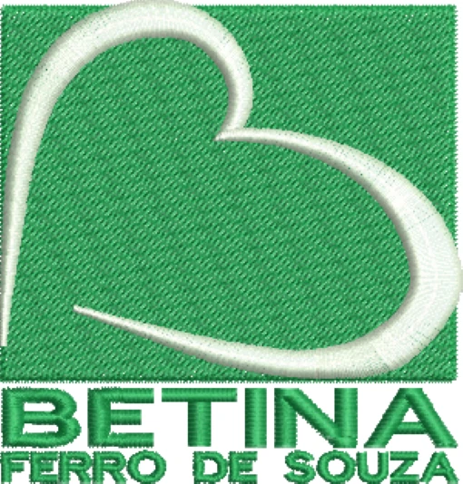 Visualização da Matriz de bordado Hospital Universitário Bettina Ferro de Souza