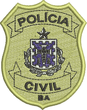 matriz de bordado Polícia Civil da Bahia