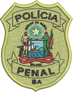 matriz de bordado Polícia Penal da Bahia