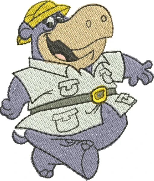 Visualização da Matriz de Bordado Peter Potamus 00