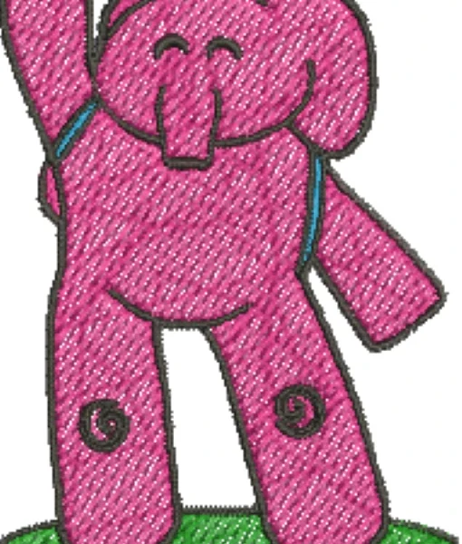Visualização da Matriz de Bordado Elly Pocoyo 02