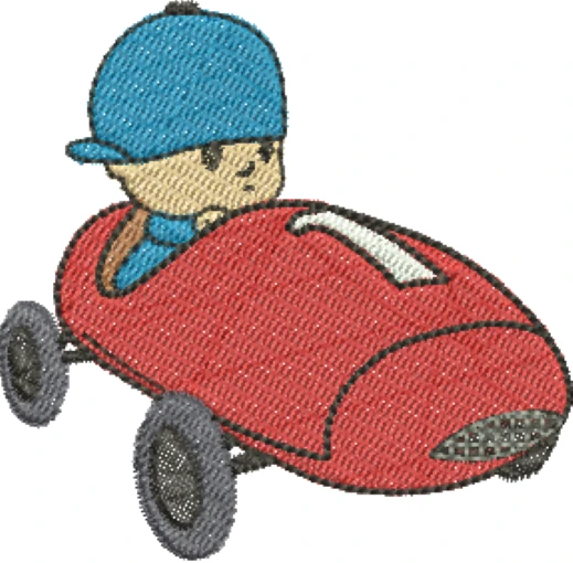 Visualização da Matriz de Bordado Pocoyo 03