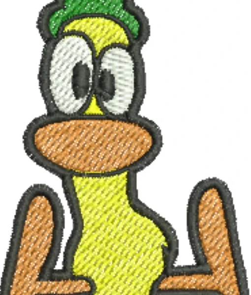 Visualização da Matriz de Bordado Pato Pocoyo 04