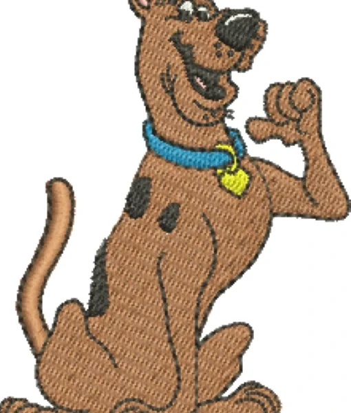 Visualização da matriz de bordado Scooby-Doo 00