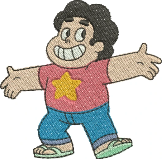 Visualização da Matriz de bordado Steven Universe