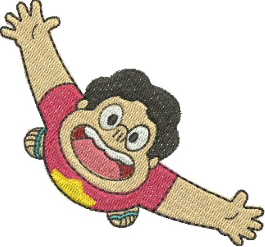 Visualização da Matriz de bordado Steven Universe 01