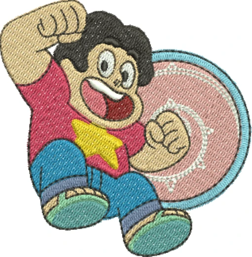 Visualização da Matriz de bordado Steven Universe 03