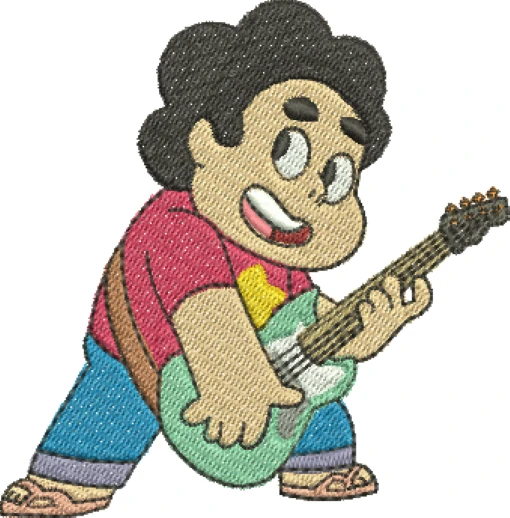 Visualização da Matriz de bordado Steven Universe 04