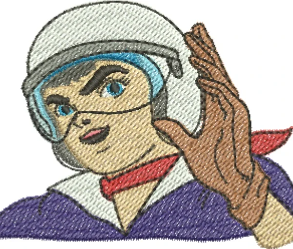 Visualização da Matriz de bordado Speed Racer 03