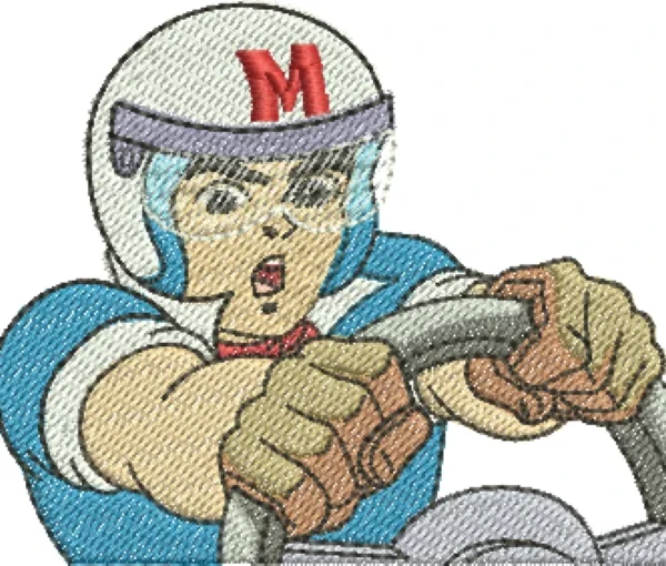 Visualização da Matriz de bordado Speed Racer 04