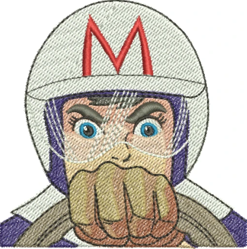 Visualização da Matriz de bordado Speed Racer 05