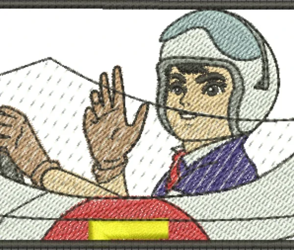Visualização da Matriz de bordado Speed Racer 06