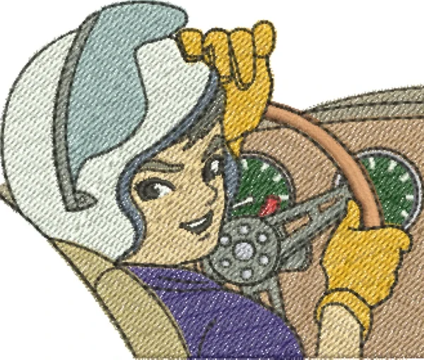 Visualização da Matriz de bordado Speed Racer 08