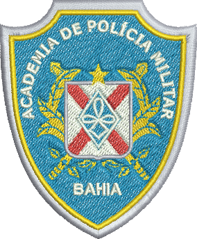 matriz de bordado Academia de Polícia Militar da Bahia