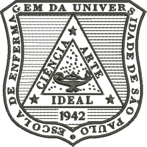 Visualização da matriz de bordado Escola de Enfermagem da Universidade de São Paulo