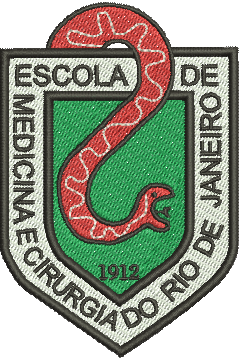 matriz de bordado Escola de Medicina e Cirurgia do Rio de Janeiro - 01