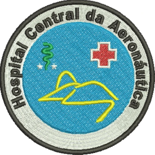Visualização da Matriz de bordado Hospital Central da Aeronáutica - 01