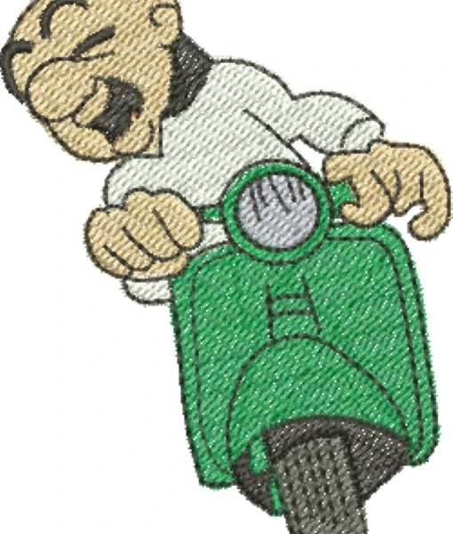 Visualização da Matriz de Bordado Mister Magoo 04