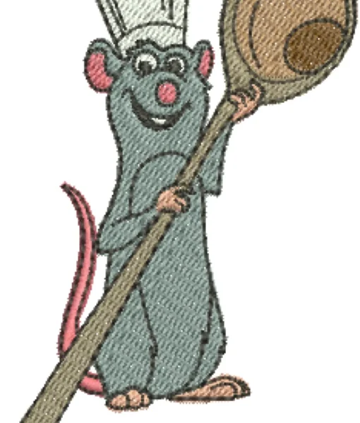 Visualização da Matriz de Bordado Ratatouille 02