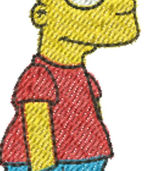 Visualização da Matriz de Bordado Bart 00
