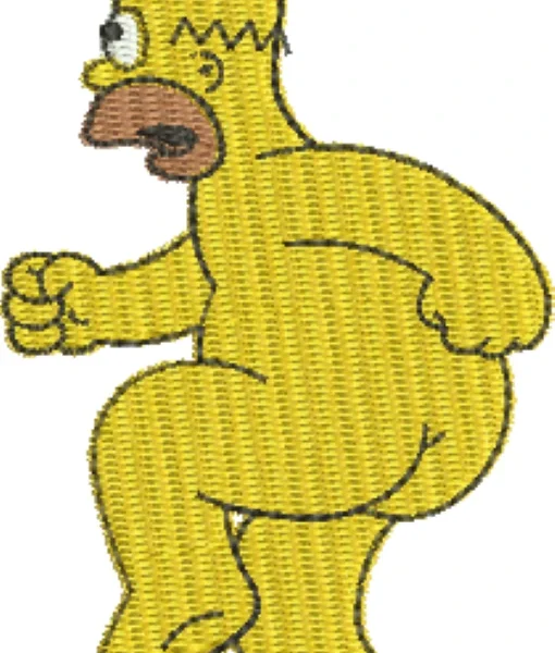Visualização da Matriz de Bordado Homer 01