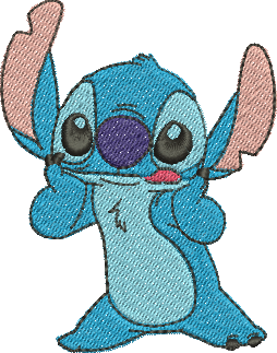 matriz de bordado Stitch 01 - Três Tamanhos