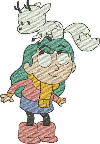 matriz de bordado Hilda 04 - Três Tamanhos