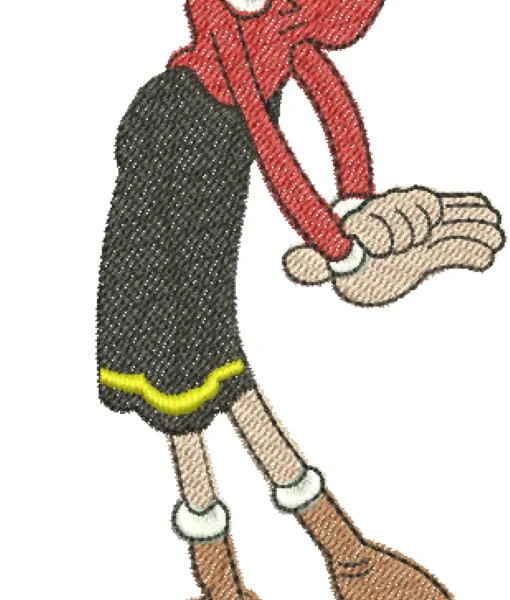 Visualização da Matriz de Borfdado Olívia Palito 13 - Três Tamanhos