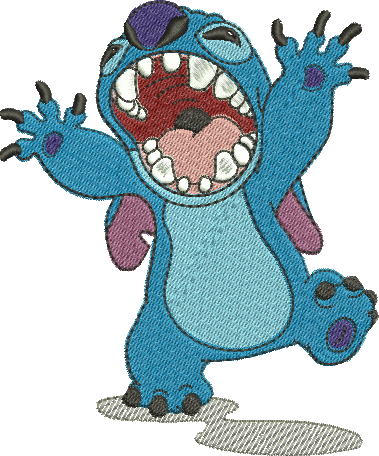 matriz de bordado Stitch 04 - Três Tamanhos