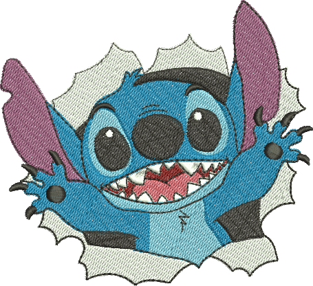 matriz de bordado Stitch 06 - Três Tamanhos