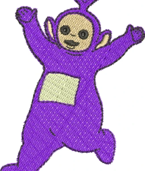 Visualização da Matriz de Bordado Tinky Winky 00