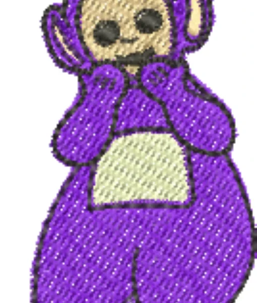 Visualização da Matriz de Bordado Tinky Winky 01