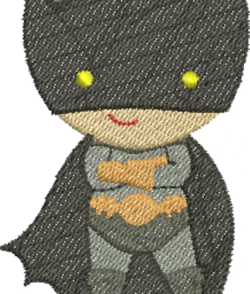 Visualização da Matriz de Bordado Batman Baby 01