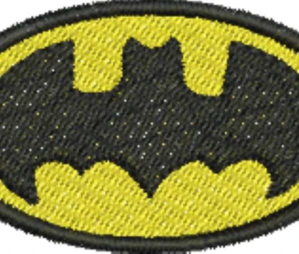 Visualização da Matriz de Bordado Símbolo Batman 02