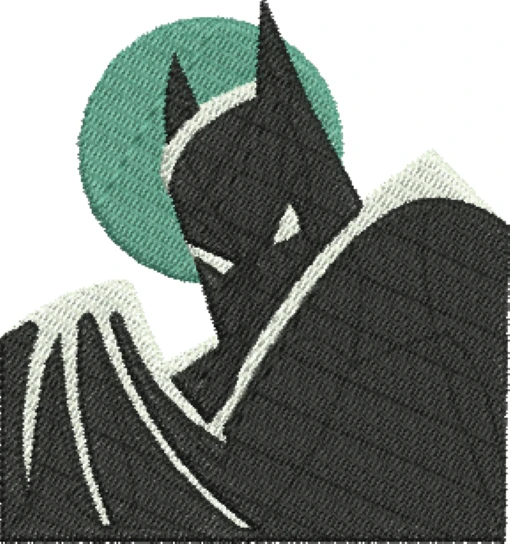 Visualização da Matriz de Bordado Batman 13