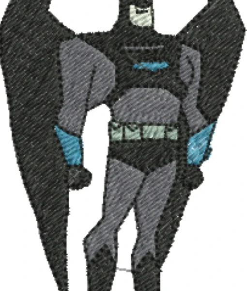 Visualização da Matriz de Bordado Batman 02