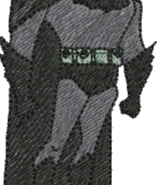 Visualização da Matriz de Bordado Batman 03