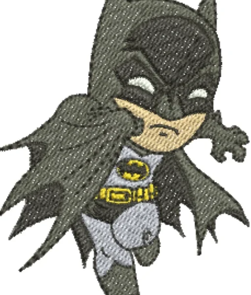 Visualização da Matriz de Bordado Batman 06