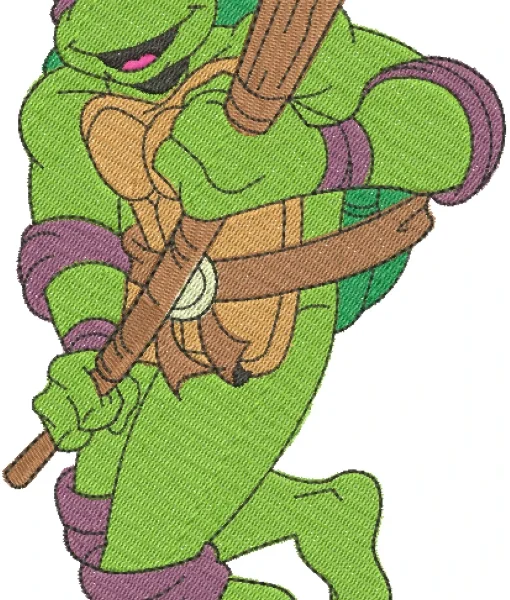 Visualização da Matriz de Bordado Donatello 00
