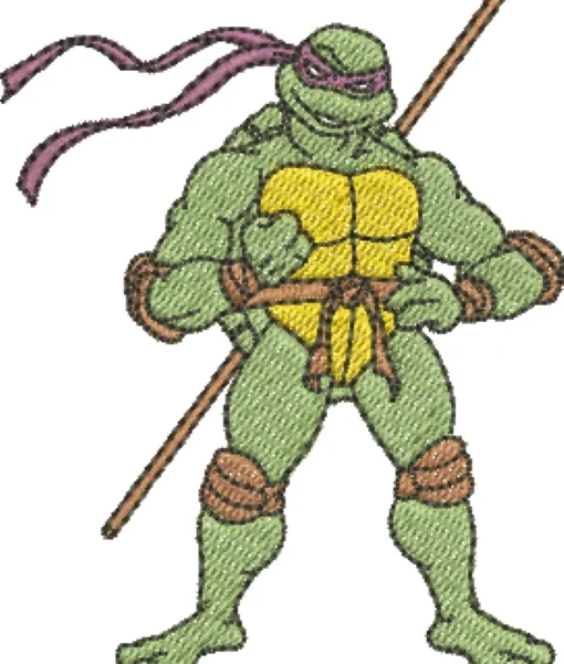 Visualização da Matriz de Bordado Donatello 02