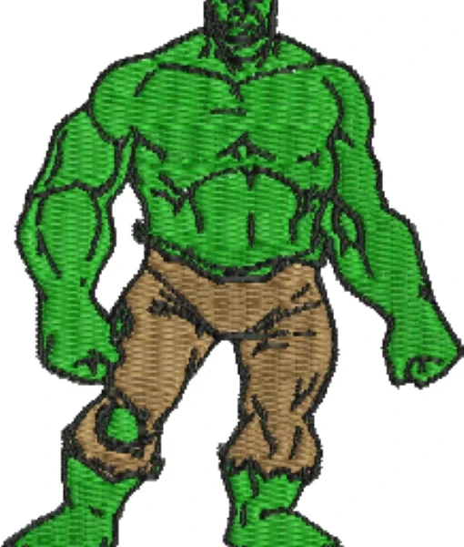 Visuliazação da Matriz de Bordado Hulk 00