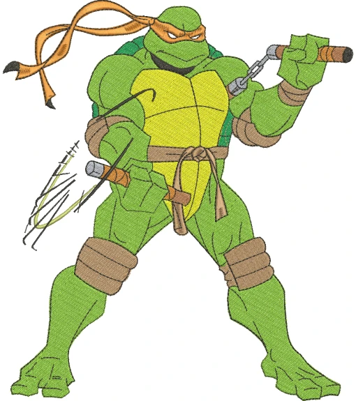 Visualização da Matriz de Bordado Michelangelo 01