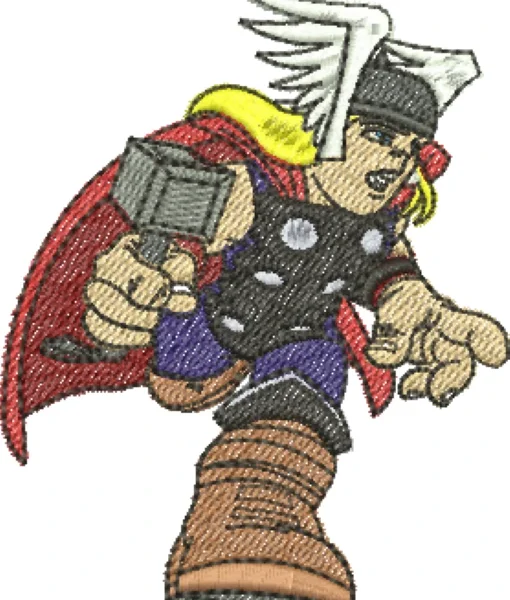 Visualização da Matriz de Bordado Thor 08