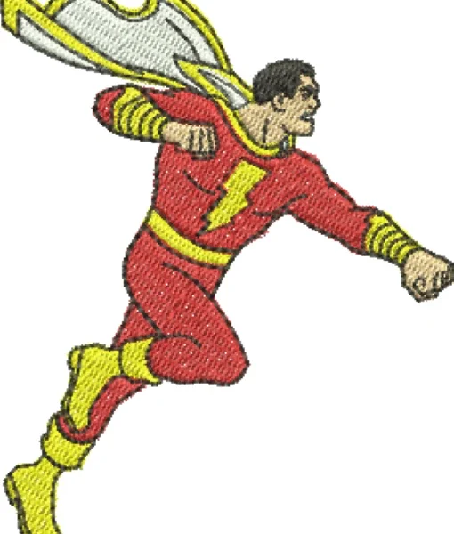 Visualização da Matriz de Bordado Capitão Marvel 02