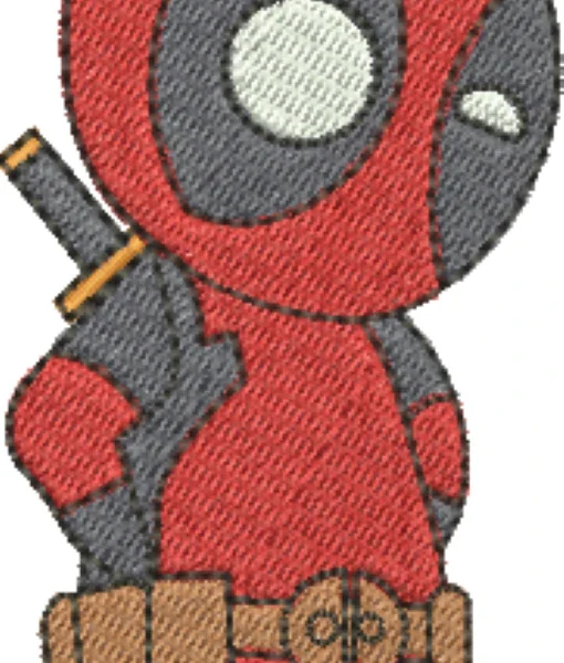 Visualização da Matriz de Bordado Deadpool 03