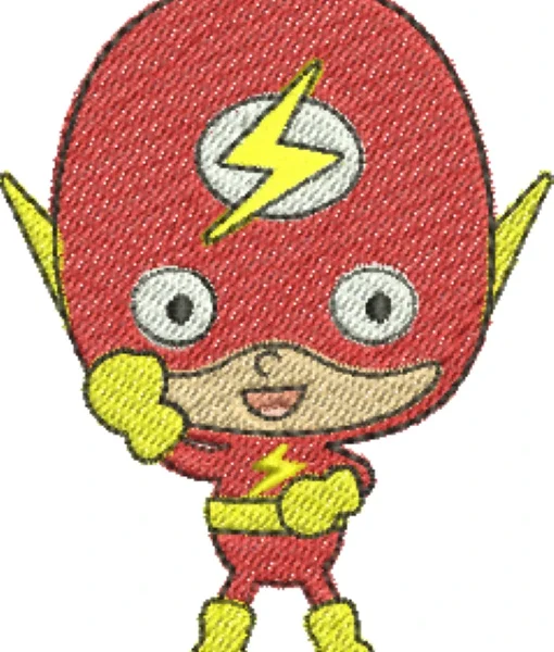 Visualização da Matriz de Bordado Flash Baby 02
