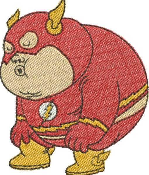Visualização da Matriz de Bordado Flash Gordo