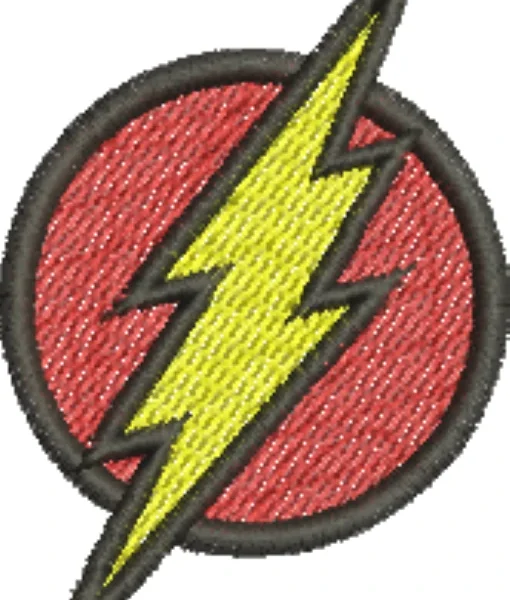 Visualização da Matriz de Bordado Símbolo Flash 01